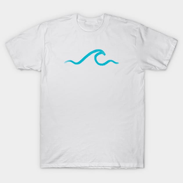 Wave squiggle T-Shirt by Pickle-Lily